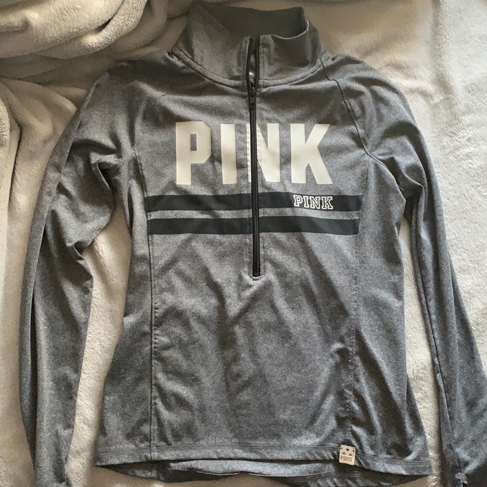 PINK QUARTER ZIP
